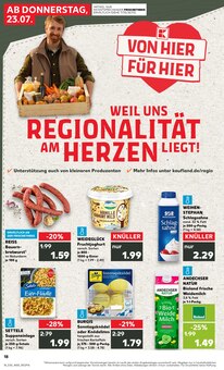 Bratwurst im Kaufland Prospekt "Hier bin ich richtig" mit 56 Seiten (Nürnberg)
