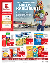 Kaufland Prospekt für Karlsruhe mit 58 Seiten Kaufland Prospekt für Karlsruhe: "Aktuelle Angebote", 58 Seiten, 22.05.2025 - 28.05.2025
