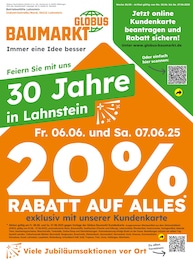 Globus-Baumarkt Prospekt für Boppard mit 4 Seiten Der aktuelle Globus-Baumarkt Prospekt "Immer eine Idee besser" mit Seiten (Boppard)