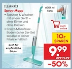 Spray-Mopp von Cleanmaxx im aktuellen Netto Marken-Discount Prospekt
