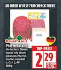 Aktuelle Wurst Angebote bei EDEKA in Potsdam Aktuelles Pfeffersalami Angebot bei EDEKA in Potsdam ab 2,29 €