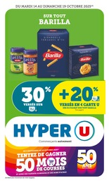 Catalogue Supermarchés Hyper U en cours à Mouthe et alentours, Hyper U, 36 pages, 14/10/2025 - 19/10/2025