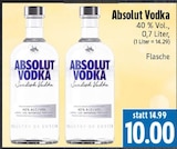 Absolut Vodka im Angebot bei EDEKA in Gießen Absolut Vodka Angebote von Absolut bei EDEKA Gießen für 10,00 €