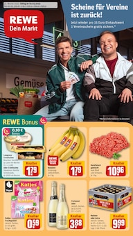 Aktueller REWE Prospekt "Dein Markt" Seite 1 von 34 Seiten