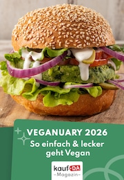 kaufDA Magazin Prospekt: "Veganuary", 1 Seite, 01.01.2026 - 30.01.2026