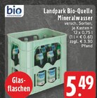 Aktuelles Landpark Bio-Quelle Mineralwasser Angebot bei EDEKA in Düsseldorf ab 5,49 €