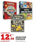 Sélection Pokémon - Pokémon en promo chez Super U Pontault-Combault à 12,90 €