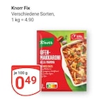 GLOBUS - Fix Ofen-Makkaroni Alla Mamma Angebot im Prospekt Fix Ofen-Makkaroni Alla Mamma bei GLOBUS im Prospekt "" für 0,49 €