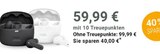 Wasserresistenter True Wireless-In-Ear-Kopfhörer TUNEBEAM Angebote von JBL bei GLOBUS Neuwied für 59,99 €