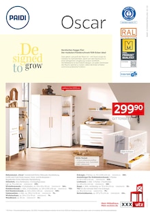 Kleiderschrank im aktuellen XXXLutz Möbelhäuser Prospekt (Duisburg) Kleiderschrank im XXXLutz Möbelhäuser Prospekt "PAIDI Spezial" mit 10 Seiten (Duisburg)