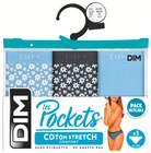 Lot de 3 slips femme - DIM en promo chez Intermarché Angers à 7,74 €