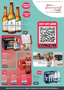 Getränke Ellerkamp Prospekt DIE GETRÄNKEKÖNNER mit 4 Seiten