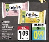 Feuchtes Toilettenpapier Angebote von Cottonelle bei E center Nürnberg für 0,99 €