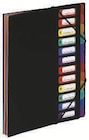 Trieur extensible noir 12 compartiments Rainbow Class - VIQUEL dans le catalogue Hyper U