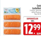 Lachsfilets im EDEKA Prospekt Lachsfilets von Costa im aktuellen EDEKA Prospekt für 12,99 €
