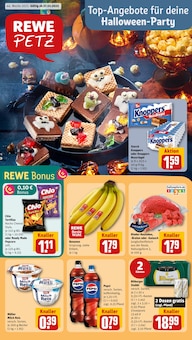 REWE Prospekt der KW 43  "Dein Markt" Aktueller REWE Prospekt "Dein Markt" Seite 1 von 34 Seiten