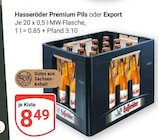 Premium Pils im Angebot bei GLOBUS in Gera Premium Pils Angebote von Hasseröder bei GLOBUS Gera für 8,49 €