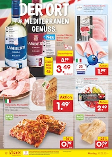 Pizza im Netto Marken-Discount Prospekt "Aktuelle Angebote" mit 65 Seiten (München)