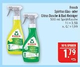 Spiritus Glas-Reiniger Angebote von Frosch bei Marktkauf Nürnberg für 1,79 €