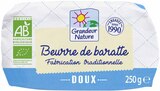 Promo BEURRE MOULÉ DOUX à 3,99 € dans le catalogue NaturéO à Saint-Cyr-l'École