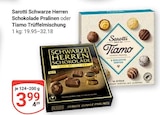 Schwarze Herren Schokolade Pralinen im Angebot bei GLOBUS in Wetzlar Schwarze Herren Schokolade Pralinen Angebote von Sarotti bei GLOBUS Wetzlar für 3,99 €