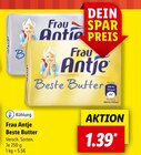 Beste Butter von Frau Antje für 1,39 € bei Lidl im Angebot Beste Butter von Frau Antje im aktuellen Lidl Prospekt