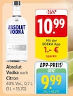EDEKA - Vodka auch Citron Angebot im Prospekt Vodka auch Citron bei EDEKA im Prospekt "" für 9,99 €