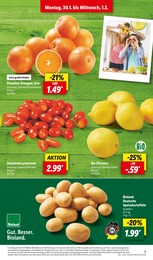 Bio Lebensmittel Angebot im aktuellen Lidl Prospekt auf Seite 5