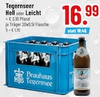 Tegernseer Hell oder Leicht im Trinkgut Prospekt zum Preis von 16,99 €