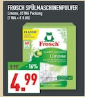 Spülmaschinenpulver Limone im Angebot bei Marktkauf in Düsseldorf Spülmaschinenpulver Limone Angebote von Frosch bei Marktkauf Düsseldorf für 4,99 €