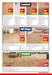 BAUHAUS Laminat im Prospekt 