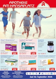 Ausbüttels Apotheke am Hansaplatz Prospekt für Dortmund: "Aktuelle Angebote", 1 Seite, 05.06.2025 - 30.09.2025