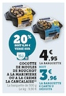 U Express La Rochelle - Promo COCOTTE DE MOULES DE BOUCHOT A LA MARINIERE OU A LA CREME Promo COCOTTE DE MOULES DE BOUCHOT A LA MARINIERE OU A LA CREME à 3,96 € dans le catalogue U Express à La Rochelle