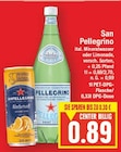 Mineralwasser oder Limonade von San Pellegrino im aktuellen E center Prospekt