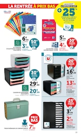 Promos Meuble Bureau dans le catalogue "SUPER U" de Super U Meuble Bureau en promo dans le catalogue Super U à la page 19