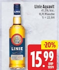 Aquavit von LINIE für 15,99 € bei EDEKA im Angebot Aquavit von LINIE im aktuellen EDEKA Prospekt