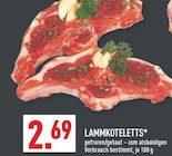 LAMMKOTELETTS im Angebot bei Marktkauf in Essen LAMMKOTELETTS Angebote bei Marktkauf Essen für 2,69 €
