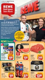 Aktueller REWE Prospekt, "Dein Markt", mit Angeboten der Woche, gültig von 04.08.2025 bis 04.08.2025