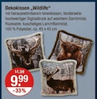 Dekokissen "Wildlife" von  im aktuellen V-Markt Prospekt für 9,99 €