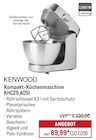 Küchenmaschine im METRO Prospekt Kompakt-Küchenmaschine KHC29.A0SI von Kenwood im aktuellen METRO Prospekt für 107,09 €