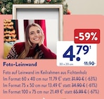 Foto-Leinwand von  im aktuellen ALDI SÜD Prospekt für 4,79 €