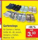 Zimmermann Wilhelmshaven - Gartenclogs Angebot im Prospekt Gartenclogs bei Zimmermann im Wilhelmshaven Prospekt für 3,33 €
