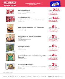 Promo Steak Haché Surgelé dans le catalogue Picard du moment à la page 20