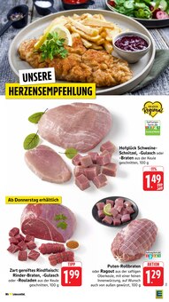 Rollbraten im EDEKA Prospekt "Aktuelle Angebote" mit 49 Seiten (Freiburg (Breisgau))
