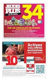 Catalogue Hyper U, 24/03/2026 - 06/04/2026, LES PRIX BAS spécial Pâques, 52 pages Prospectus Hyper U en cours, "LES PRIX BAS spécial Pâques", 52 pages