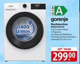 Aktuelles Gorenje Waschmaschine WNHEI74SAPS/DE Angebot bei famila Nordost in Stade (Hansestadt) ab 299,00 €