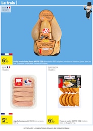 Offre Poulet pané dans le catalogue Carrefour du moment à la page 40