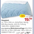 Steppbett oder ohne Abbildung Matratzenauflage Angebote bei ROLLER Neustadt für 19,99 €