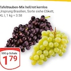 Tafeltrauben-Mix hell/rot kernlos bei GLOBUS im Duisburg Prospekt für 1,79 €