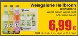Weinschorle weiss-sauer, weiss-süß oder rosé sauer bei RAN im Prospekt "" für 6,99 €